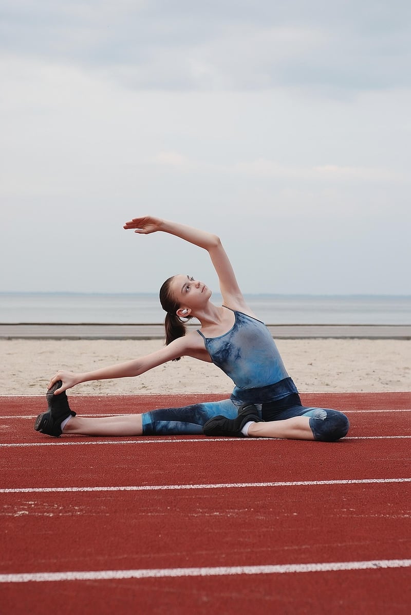Fitness Woman Meditating